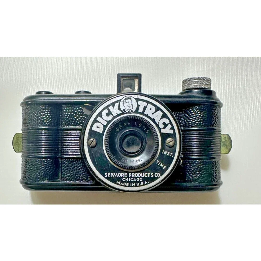 Dick Tracy Camera Seymour Products Co. Chicago Made In USA Instant or Time Set